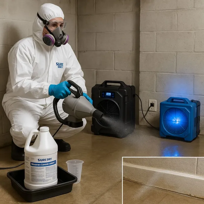 Sanitization and Odor Removal process in Blaine County, OK